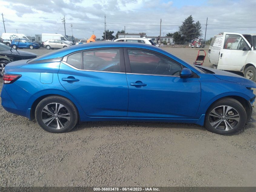 2022 NISSAN SENTRA SV - 3N1AB8CV3NY237697