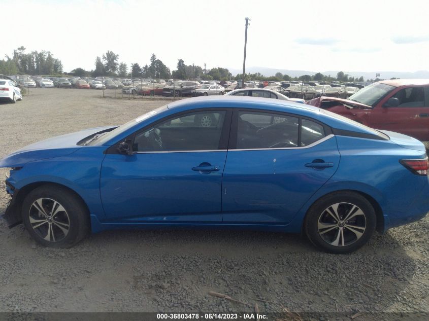 2022 NISSAN SENTRA SV - 3N1AB8CV3NY237697