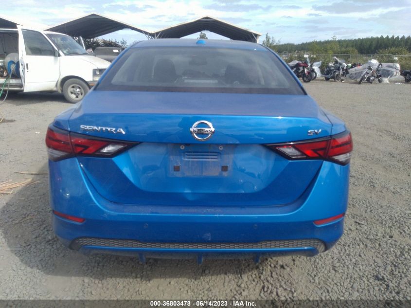 2022 NISSAN SENTRA SV - 3N1AB8CV3NY237697