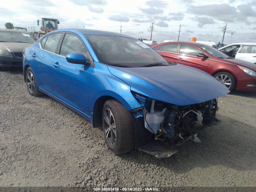 2022 NISSAN SENTRA SV - 3N1AB8CV3NY237697