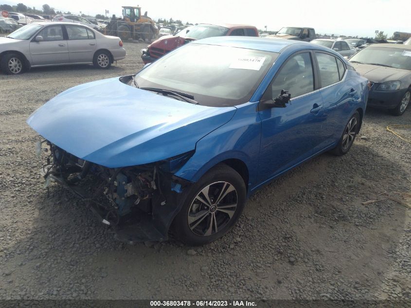 2022 NISSAN SENTRA SV - 3N1AB8CV3NY237697