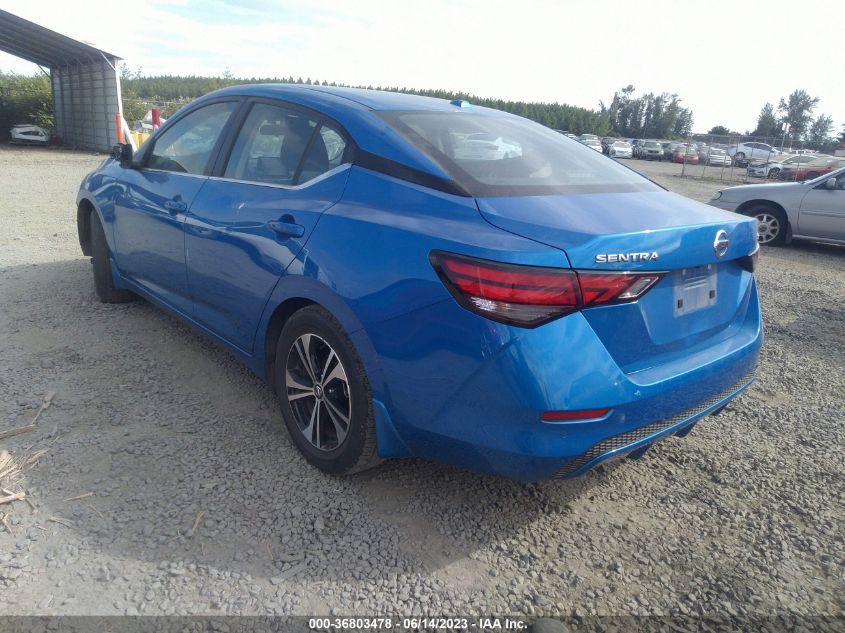 2022 NISSAN SENTRA SV - 3N1AB8CV3NY237697