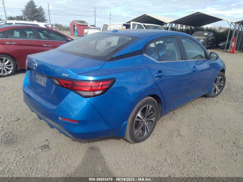 2022 NISSAN SENTRA SV - 3N1AB8CV3NY237697