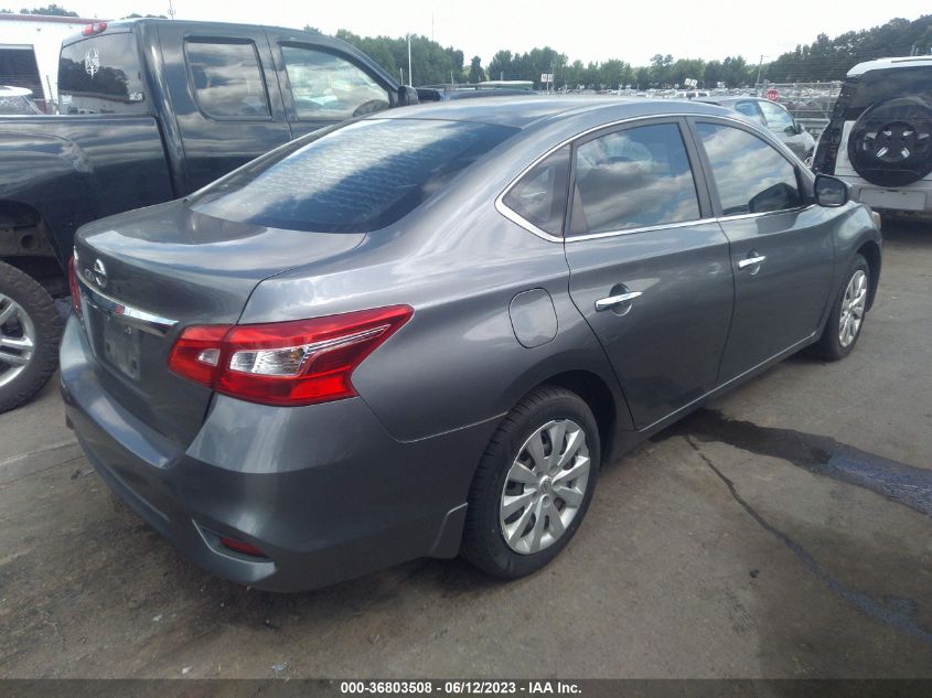 2016 NISSAN SENTRA S - 3N1AB7AP4GY224555