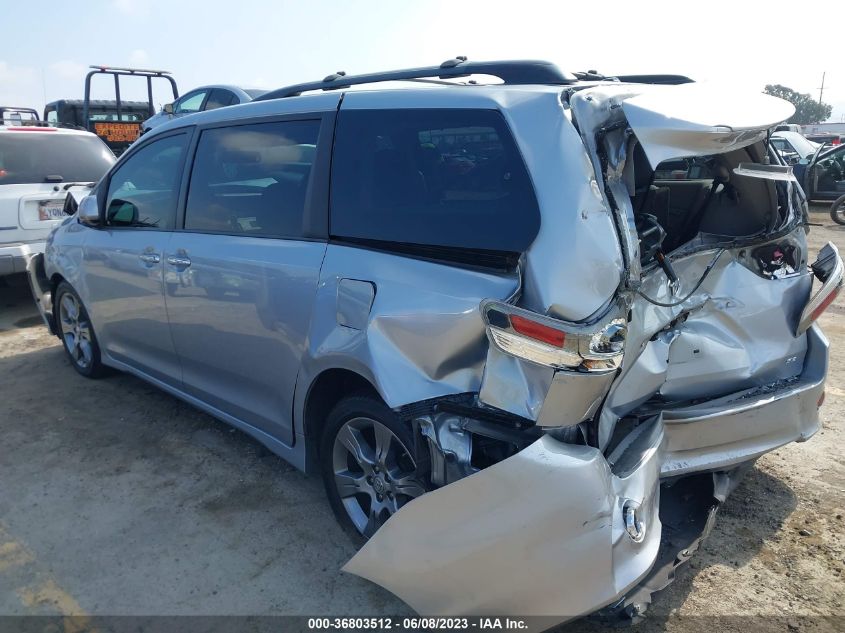 2015 TOYOTA SIENNA SE - 5TDXK3DC6FS530851