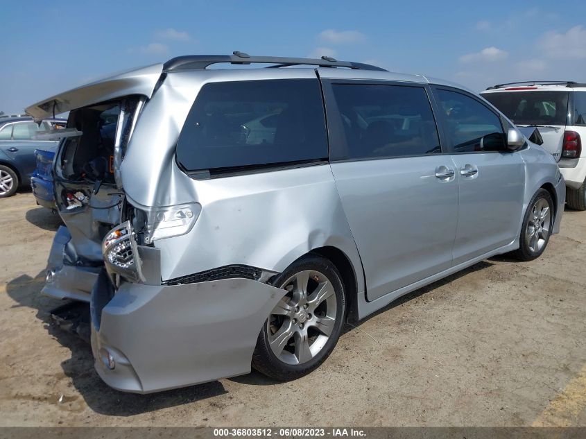 2015 TOYOTA SIENNA SE - 5TDXK3DC6FS530851