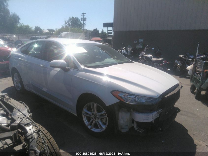 2018 FORD FUSION SE - 3FA6P0H73JR187796