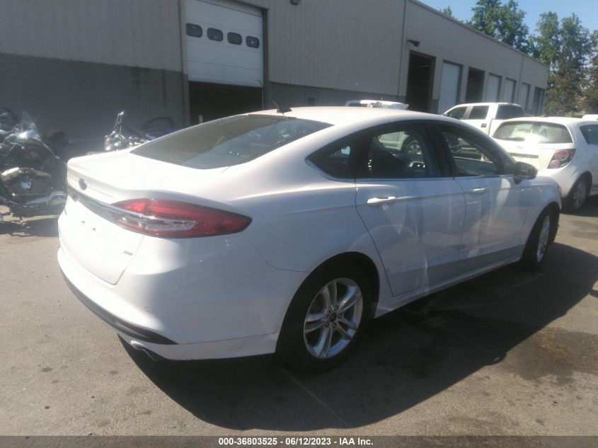 2018 FORD FUSION SE - 3FA6P0H73JR187796