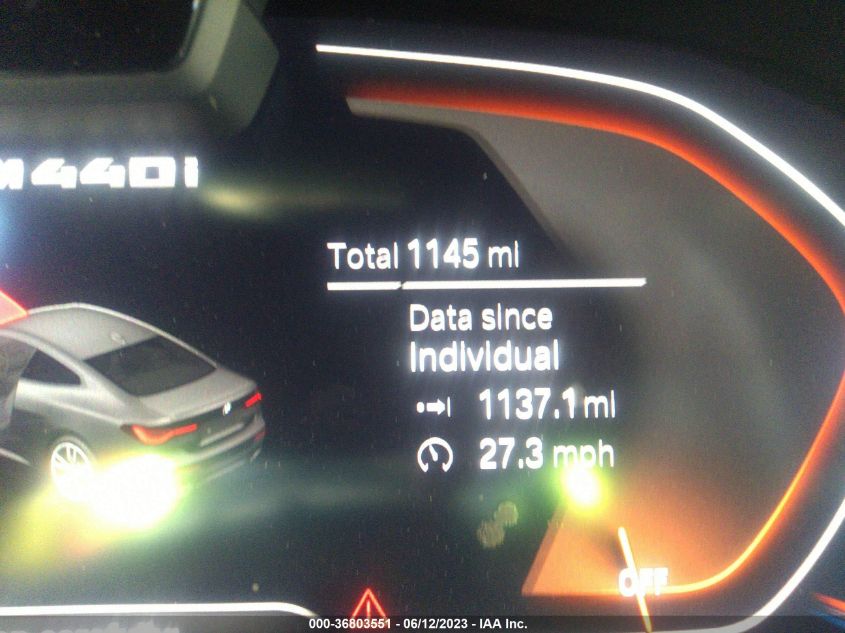 2023 BMW 4 SERIES M440I XDRIVE - WBA13AR06PCL39310