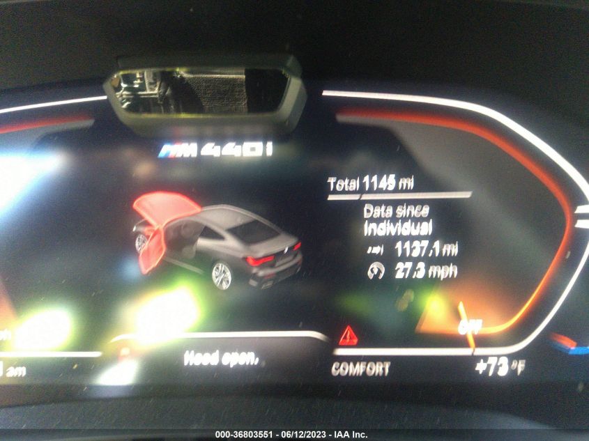 2023 BMW 4 SERIES M440I XDRIVE - WBA13AR06PCL39310