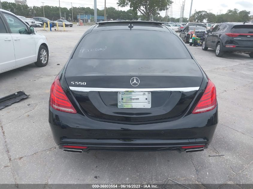 2015 MERCEDES-BENZ S-CLASS S 550 - WDDUG8CB6FA126526