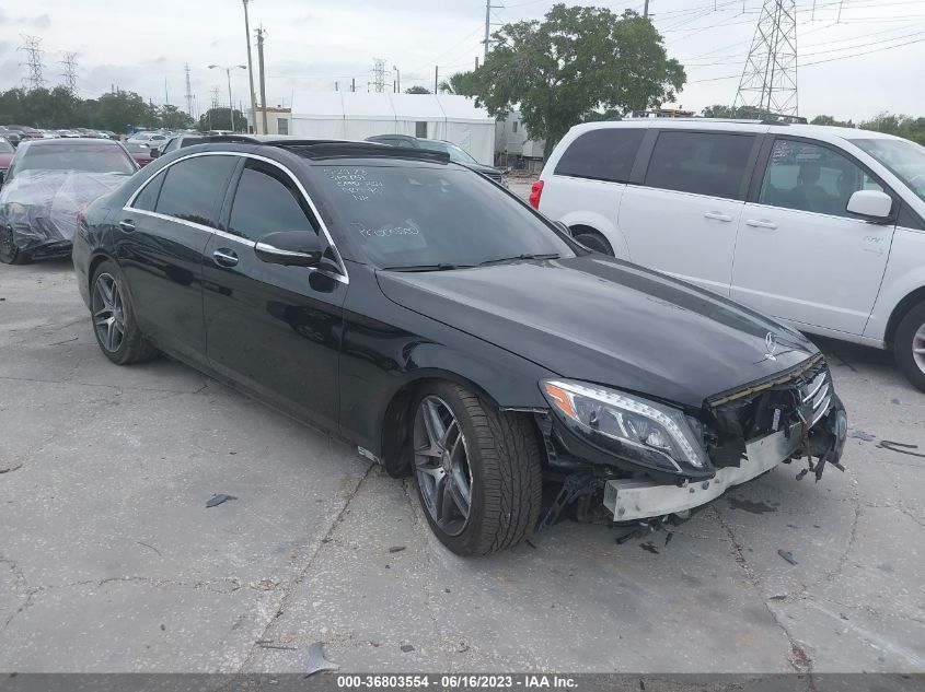 2015 MERCEDES-BENZ S-CLASS S 550 - WDDUG8CB6FA126526