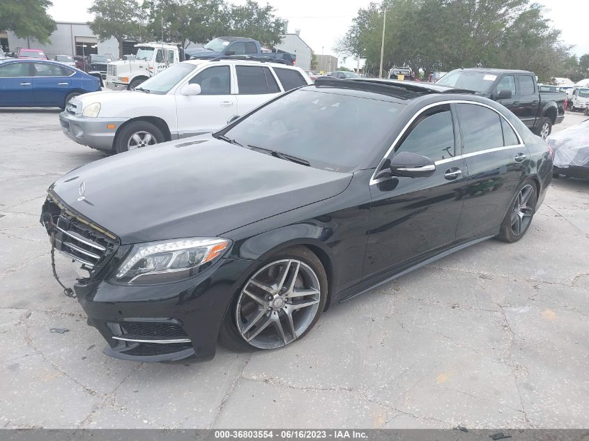 2015 MERCEDES-BENZ S-CLASS S 550 - WDDUG8CB6FA126526