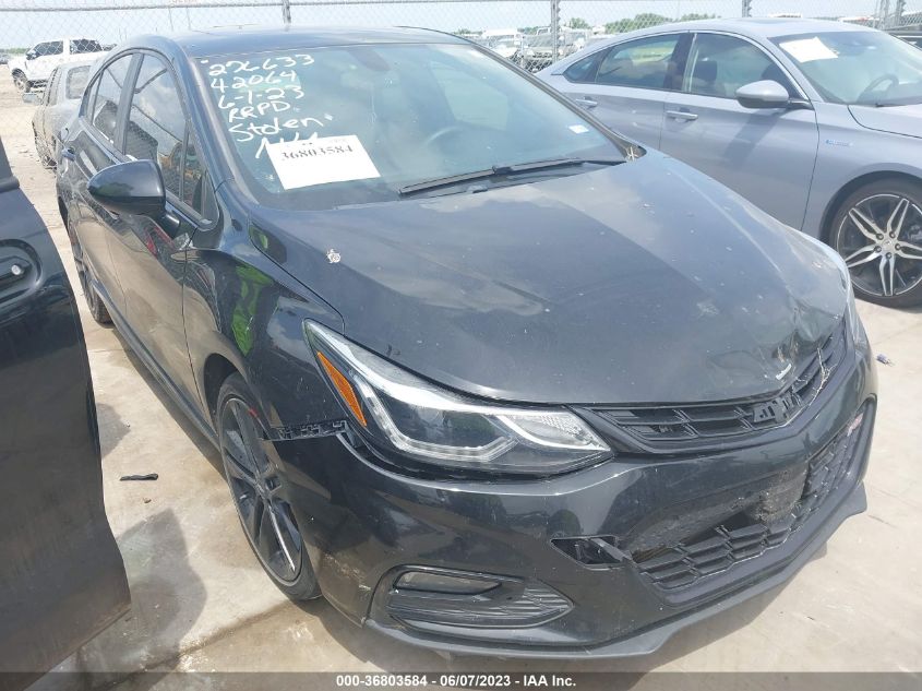 2018 CHEVROLET CRUZE LT - 3G1BE6SM4JS648182