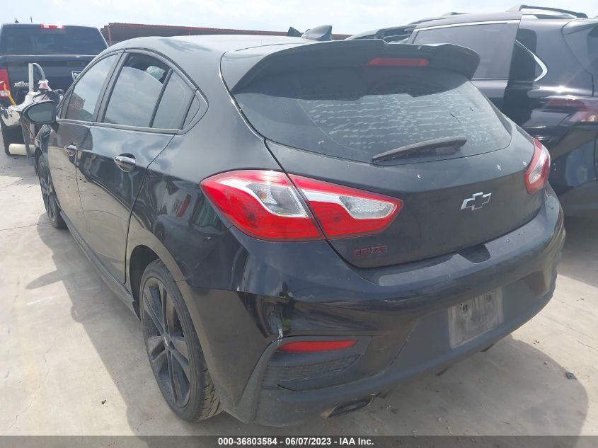 2018 CHEVROLET CRUZE LT - 3G1BE6SM4JS648182