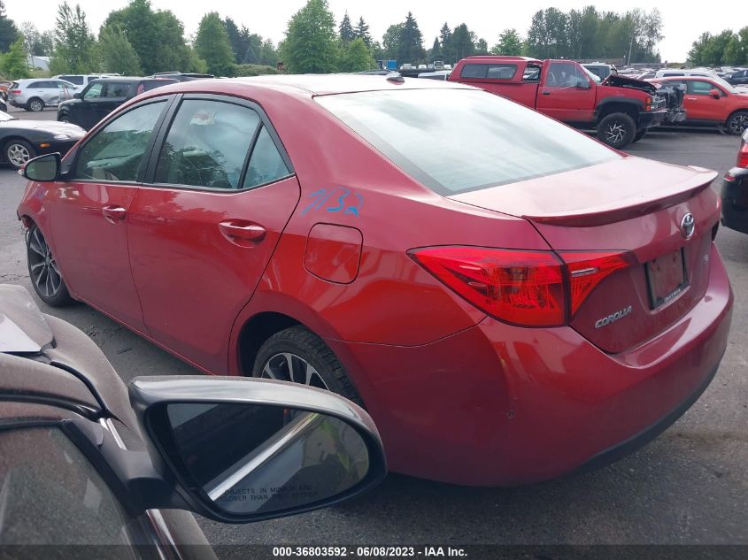 2017 TOYOTA COROLLA L/LE/XLE/SE/XSE - 2T1BURHE0HC789124