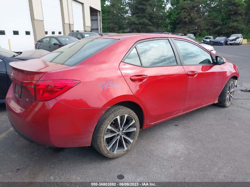 2017 TOYOTA COROLLA L/LE/XLE/SE/XSE - 2T1BURHE0HC789124