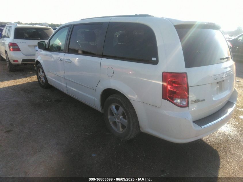 2013 DODGE GRAND CARAVAN SXT - 2C4RDGCG5DR627205