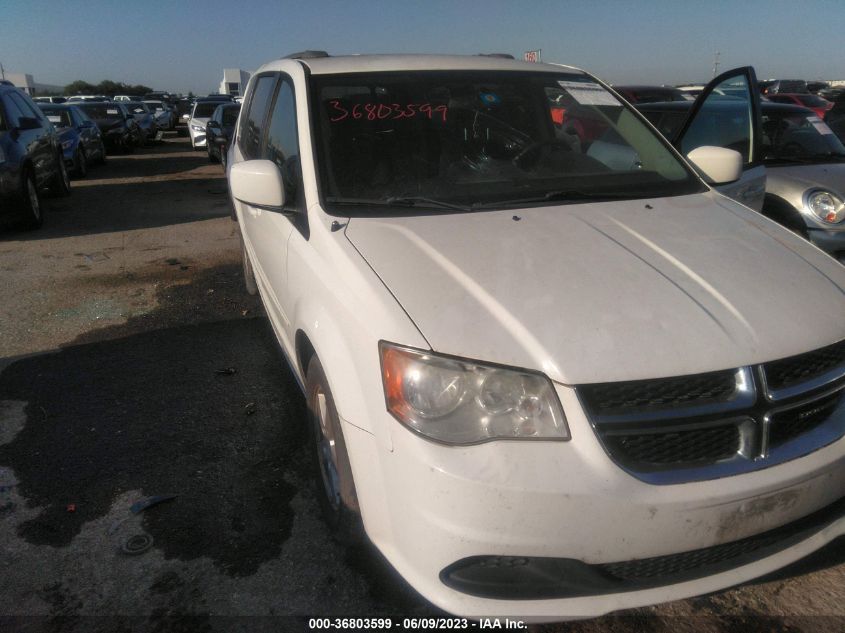 2013 DODGE GRAND CARAVAN SXT - 2C4RDGCG5DR627205