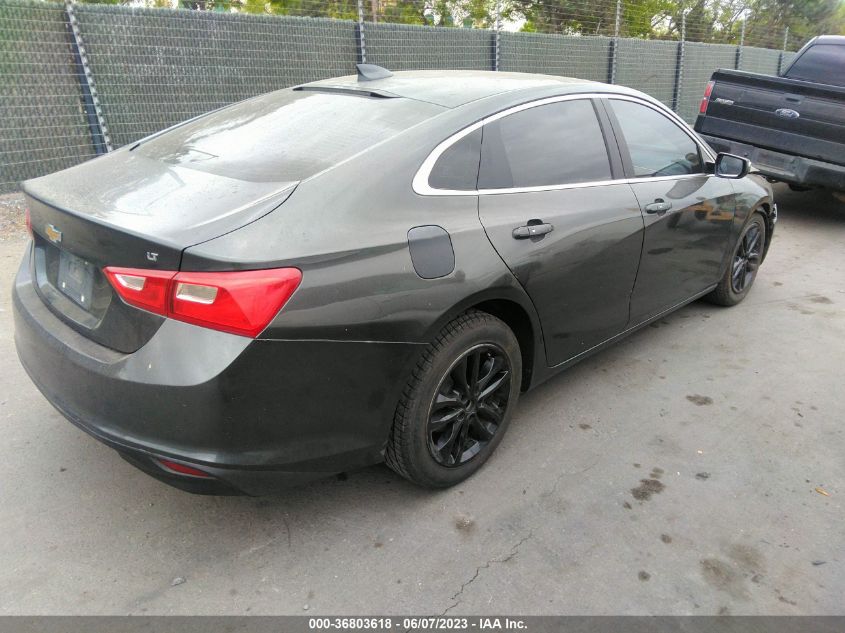 2016 CHEVROLET MALIBU LT - 1G1ZE5ST4GF295424