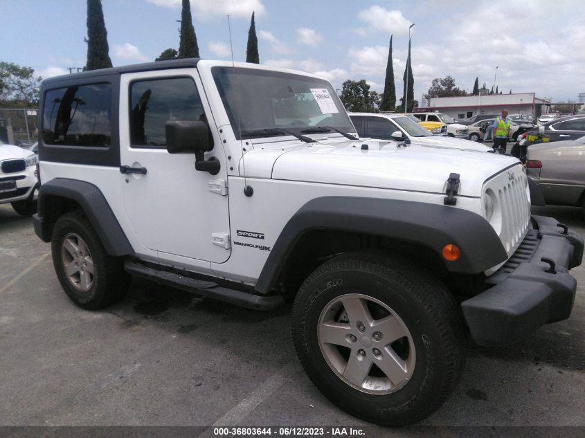 2018 JEEP WRANGLER JK SPORT S 1C4AJWAG7JL835979