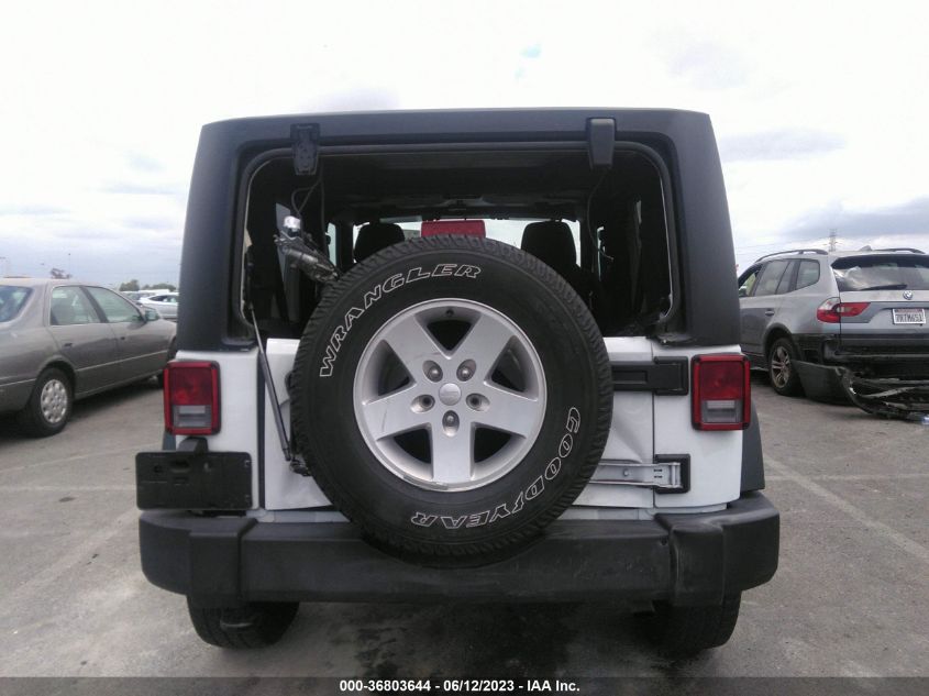 2018 JEEP WRANGLER JK SPORT S 1C4AJWAG7JL835979