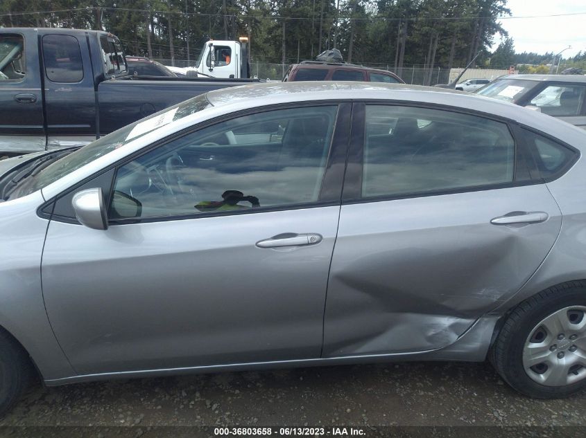 2016 DODGE DART SE - 1C3CDFAA3GD644921