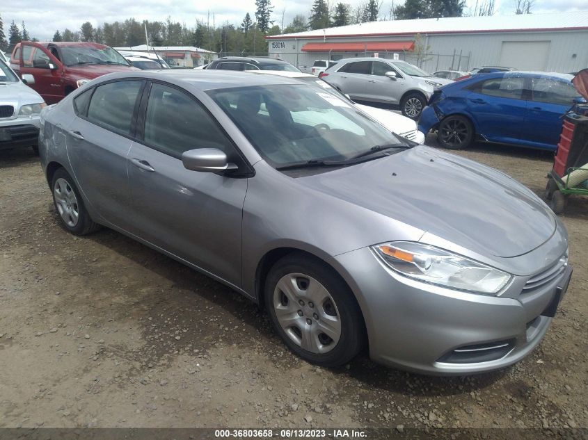 2016 DODGE DART SE - 1C3CDFAA3GD644921