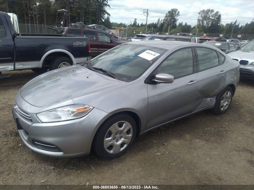 2016 DODGE DART SE - 1C3CDFAA3GD644921