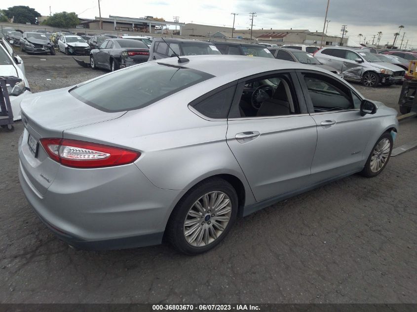 2015 FORD FUSION S HYBRID - 3FA6P0UUXFR183537