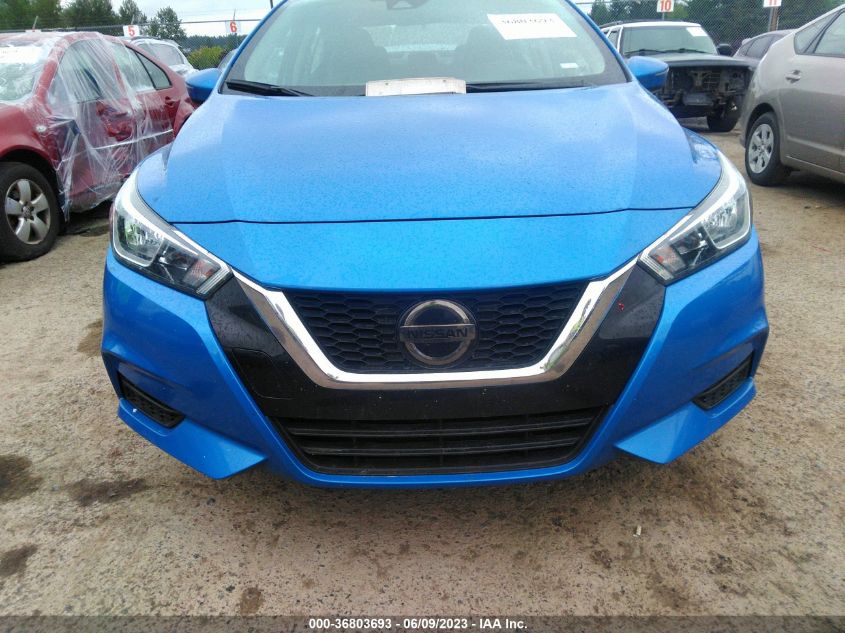 2021 NISSAN VERSA SV - 3N1CN8EV4ML840229