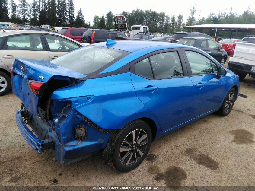 2021 NISSAN VERSA SV - 3N1CN8EV4ML840229