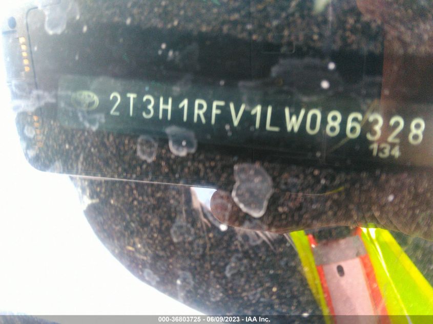 2020 TOYOTA RAV4 LE - 2T3H1RFV1LW086328