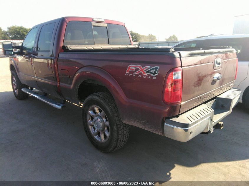 2015 FORD SUPER DUTY F-250 SRW LARIAT/PLATINUM - 1FT7W2B65FEA57462
