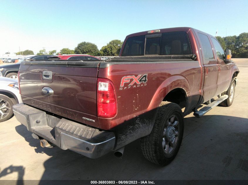 2015 FORD SUPER DUTY F-250 SRW LARIAT/PLATINUM - 1FT7W2B65FEA57462