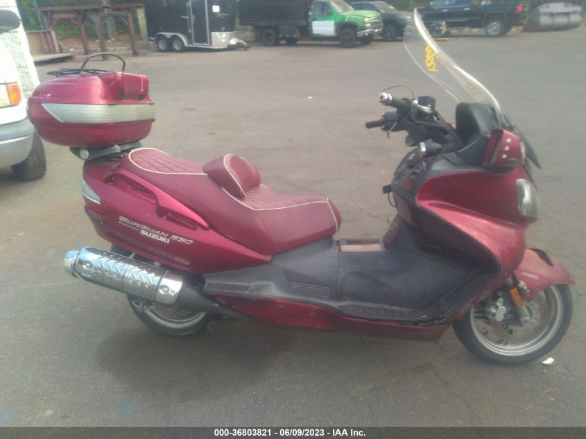 2007 SUZUKI AN650 A - JS1CP51B872100376