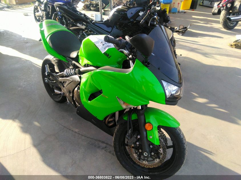2008 KAWASAKI EX650 A - JKAEXEA168A039231