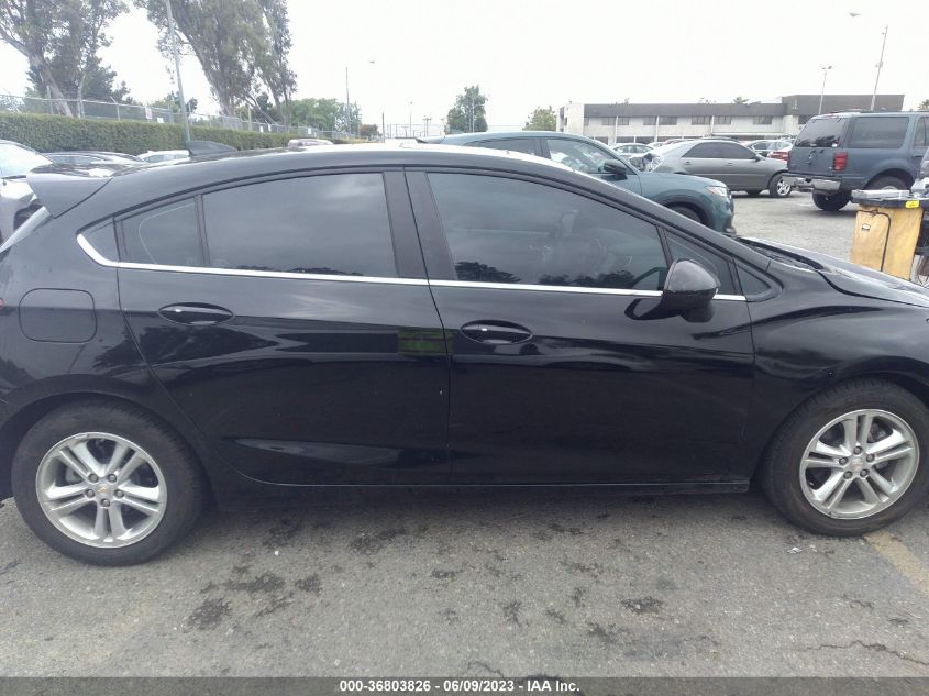 2017 CHEVROLET CRUZE LT - 3G1BE6SM5HS612933