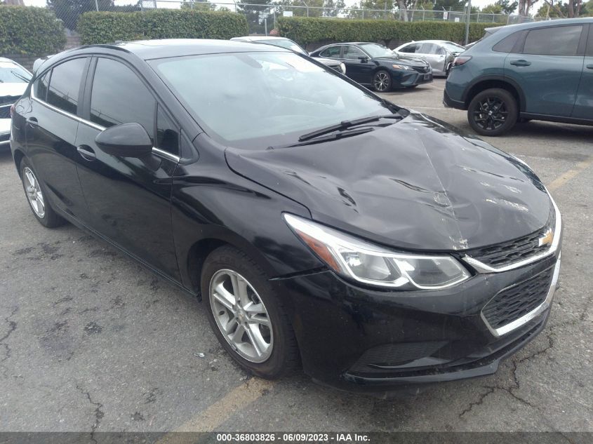 2017 CHEVROLET CRUZE LT - 3G1BE6SM5HS612933