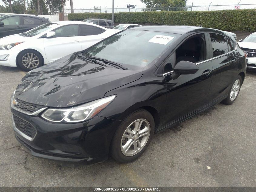2017 CHEVROLET CRUZE LT - 3G1BE6SM5HS612933