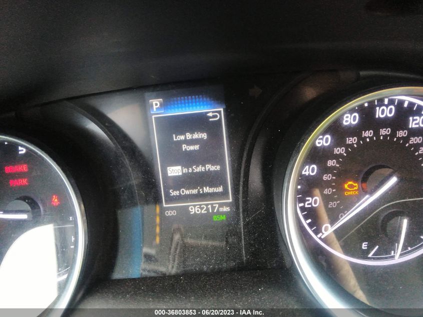 2018 TOYOTA CAMRY L/LE/XLE/SE/XSE - 4T1B11HK5JU543044