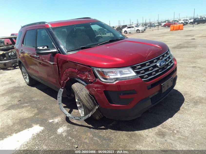 2017 FORD EXPLORER BASE - 1FM5K7B89HGD86377