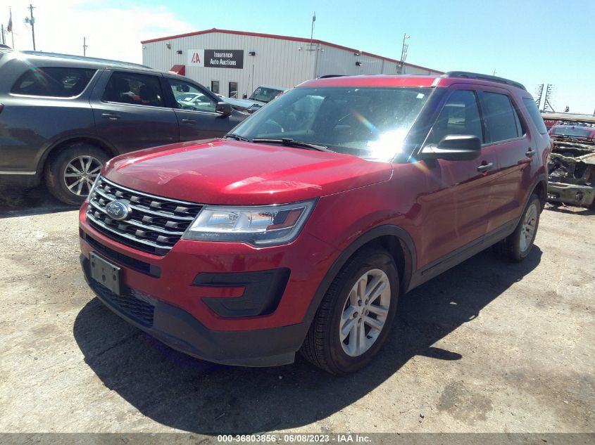 2017 FORD EXPLORER BASE - 1FM5K7B89HGD86377