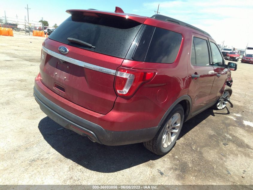 2017 FORD EXPLORER BASE - 1FM5K7B89HGD86377