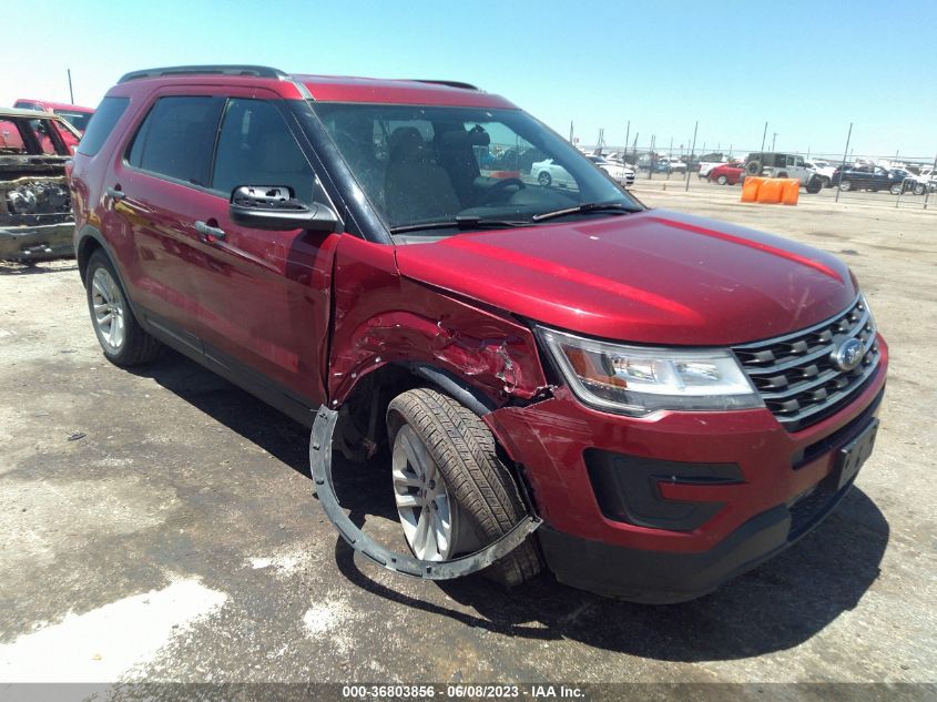 2017 FORD EXPLORER BASE - 1FM5K7B89HGD86377