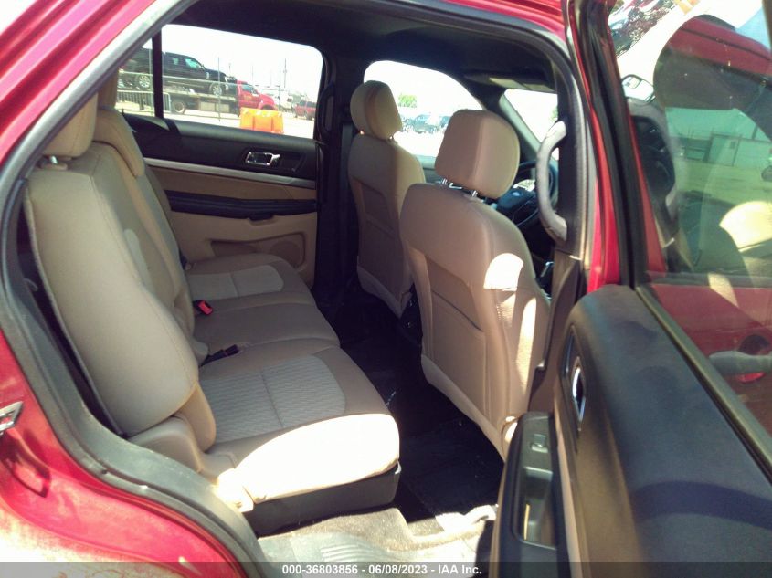 2017 FORD EXPLORER BASE - 1FM5K7B89HGD86377
