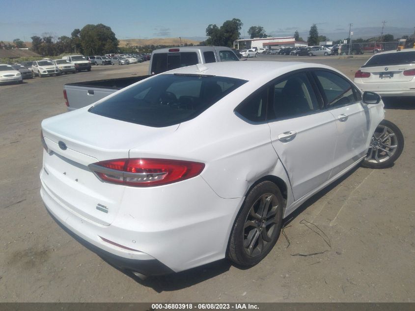 2020 FORD FUSION SEL - 3FA6P0CD0LR117608