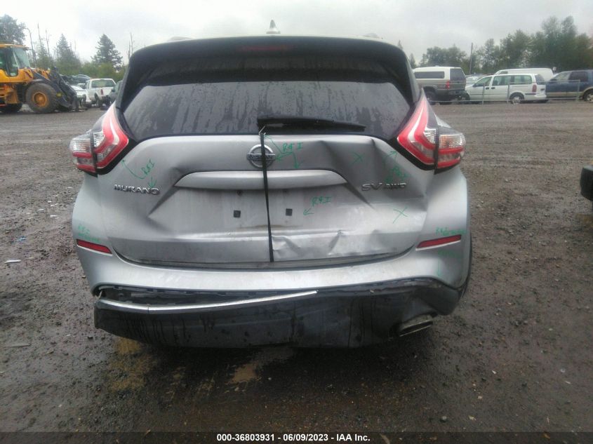 2018 NISSAN MURANO SV - 5N1AZ2MH4JN110863