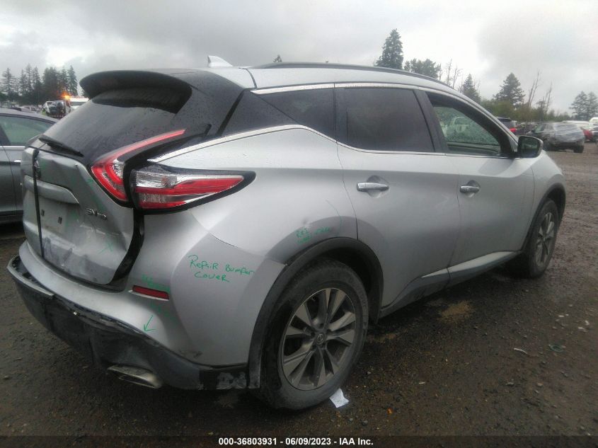 2018 NISSAN MURANO SV - 5N1AZ2MH4JN110863