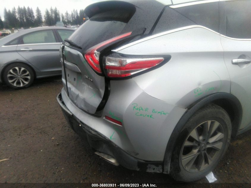 2018 NISSAN MURANO SV - 5N1AZ2MH4JN110863